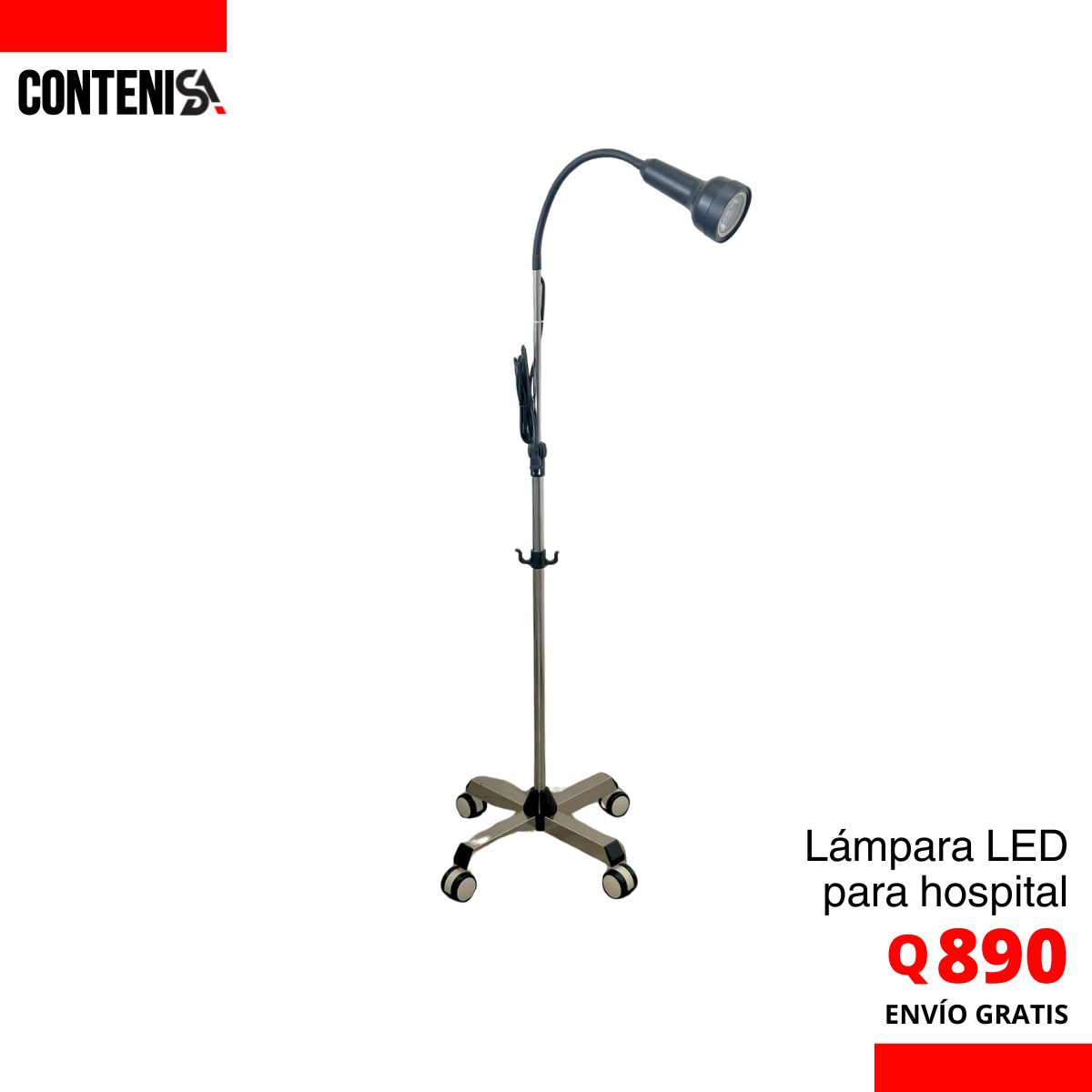 Lámpara LED cuello de ganzo
