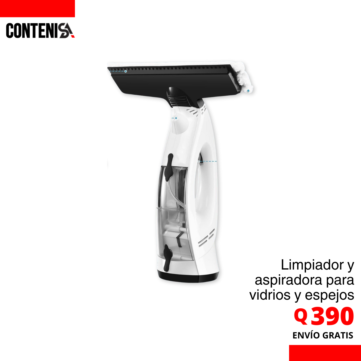 Limpiador de vidrios y espejos