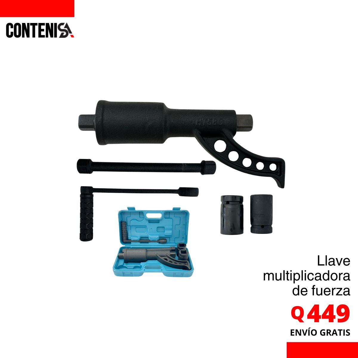 Llave multiplicadora de fuerza