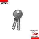 Llaves para duplicado