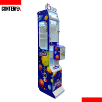 Juego accionado por  monedas atrapa peluches  Pequeña (Space)