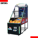 Juego accionado por   monedas BasketBall