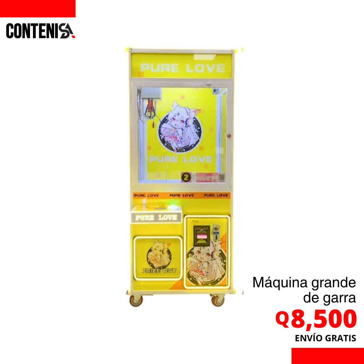 Máquina grande de garra