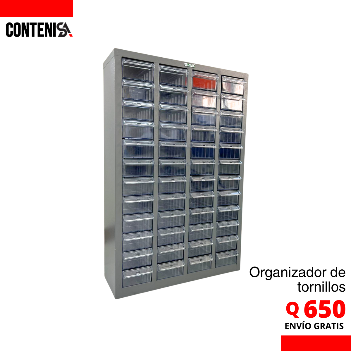 Organizador para tornillos