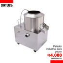 Máquina para pelar papas