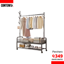 Perchero de almacenamiento