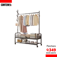 Perchero de almacenamiento