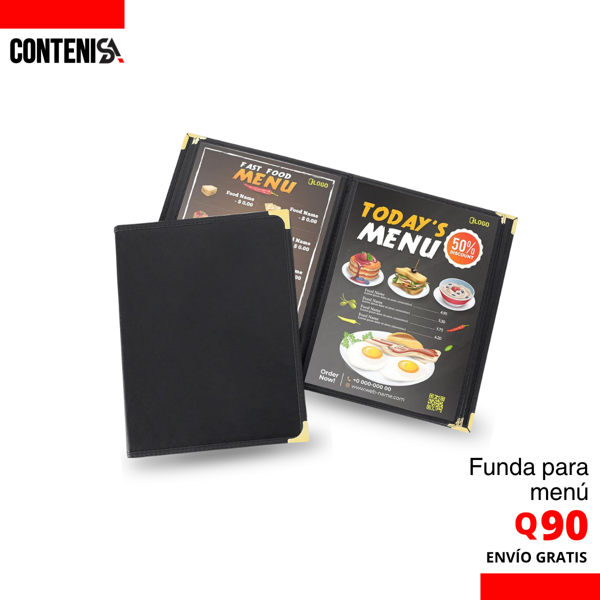 Fundas para Menú