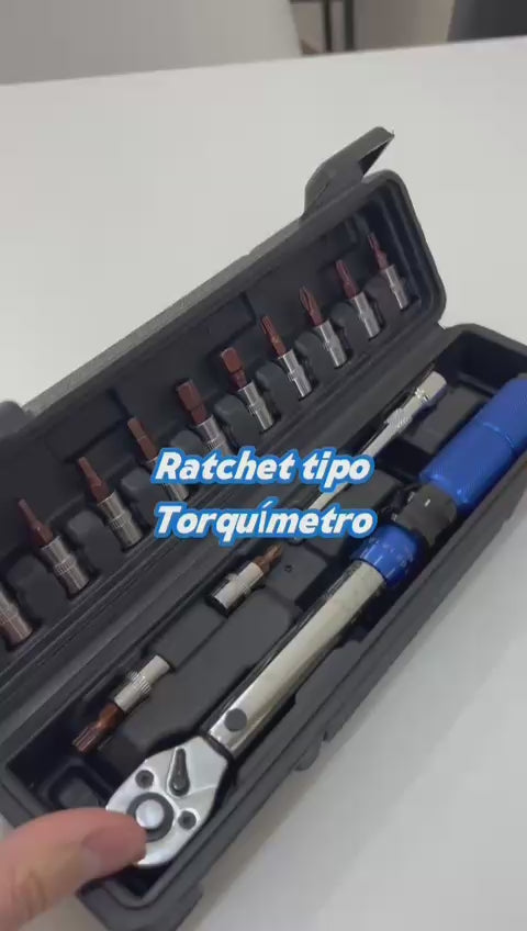 Ratchet tipo torquímetro
