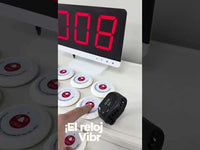 Sistema de timbres para restaurante con reloj