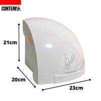 Secador de manos blanco