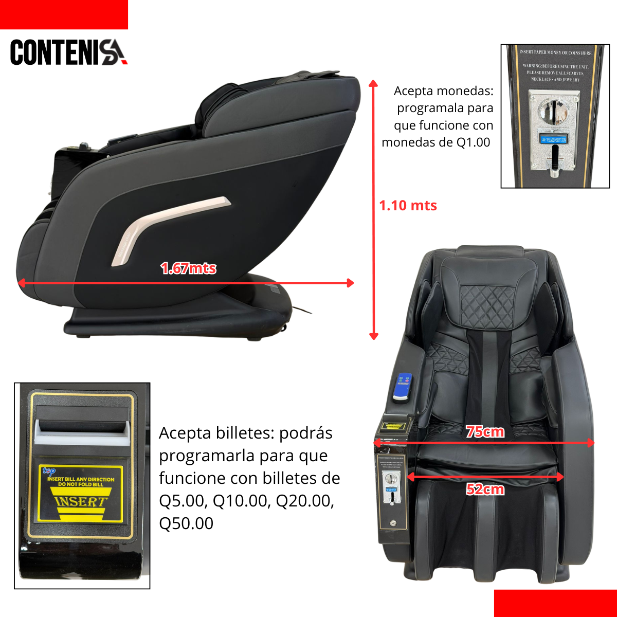 Sillón para masajes