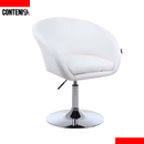 Silla para salón de belleza blanca