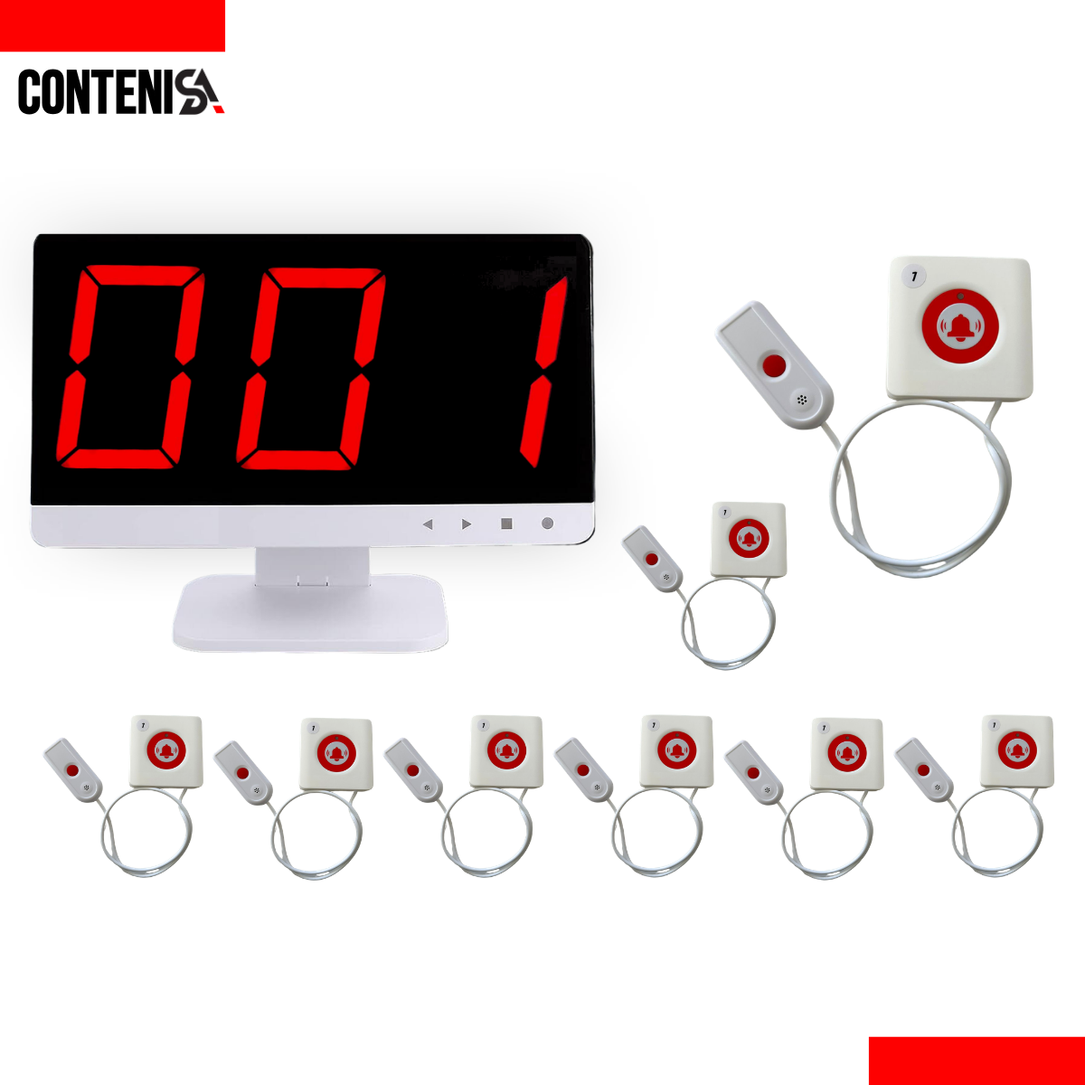 Sistema de timbres para hospital