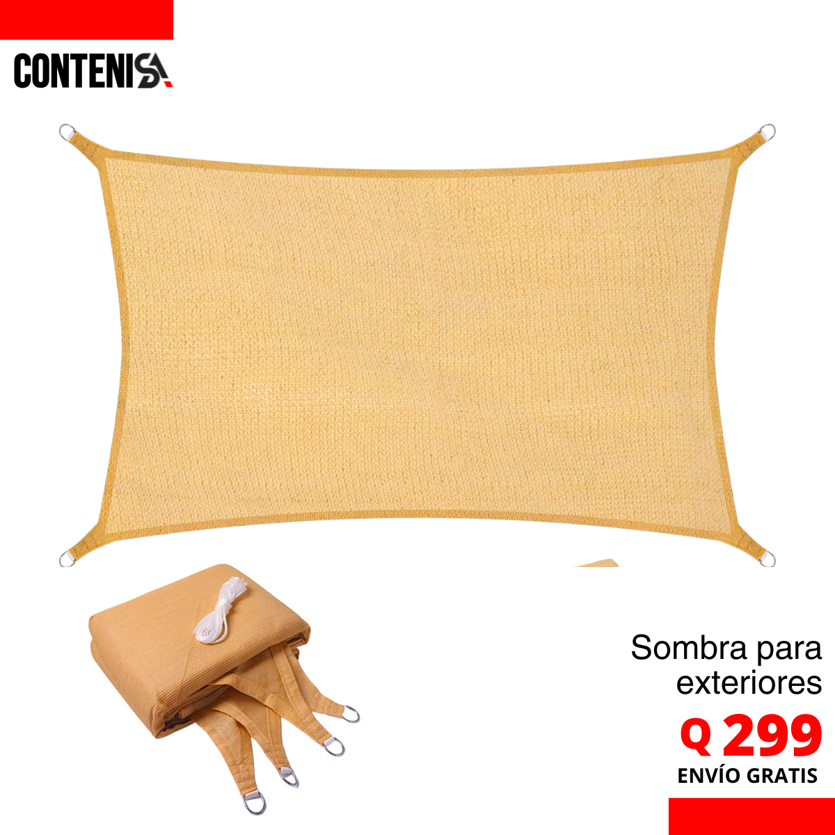 Sombra para exterior