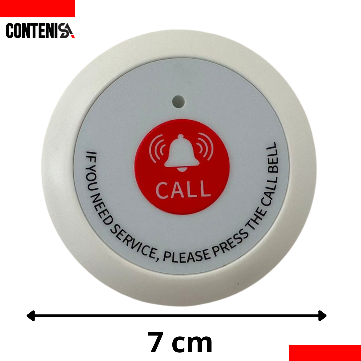 Timbre para sistema de llamado de meseros